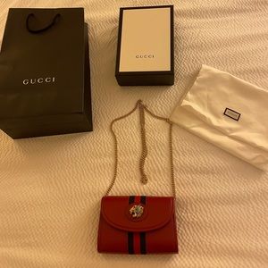 Gucci Rajah Chain Shoulder Bag